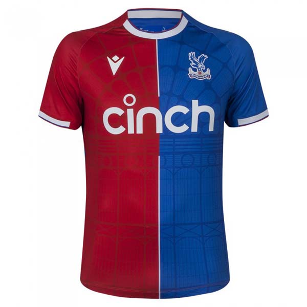 Tailandia Camiseta Crystal Palace 1ª 2023-2024 Rojo Azul